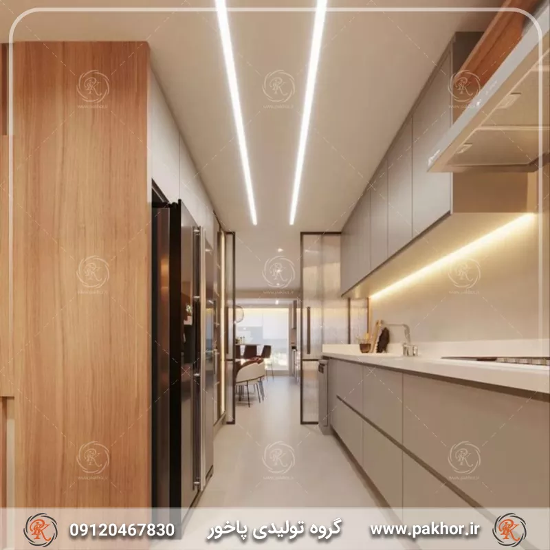 نوع متریال لاین نوری توکار